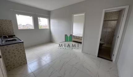 Apartamento com 1 dormitório para alugar, 22 m² por R$ 1.555,00/mês - Capão Raso - Curitiba/PR