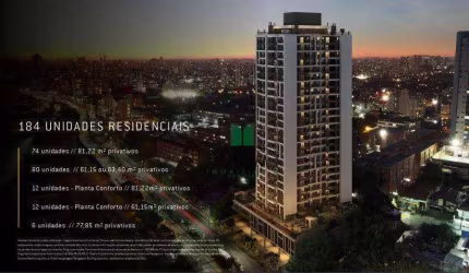 Apartamento com 3 dormitórios à venda, 77 m² por R$ 831.000,00 - Cristo Rei - Curitiba/PR