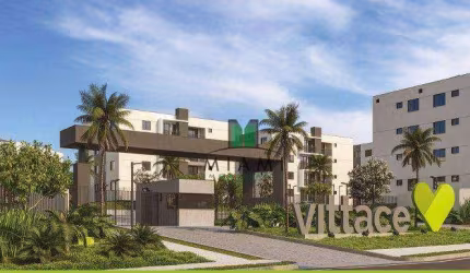 Apartamento com 2 dormitórios à venda, 44 m² por R$ 357.351,00 - Capão Raso - Curitiba/PR