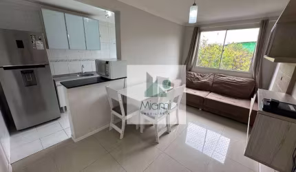 Apartamento com 2 dormitórios para alugar, 48 m² por R$ 2.947,00/mês - Novo Mundo - Curitiba/PR