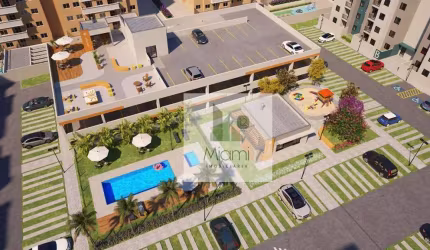 Apartamento com 2 dormitórios à venda, 47 m² por R$ 370.288 - Cidade Industrial - Curitiba/PR