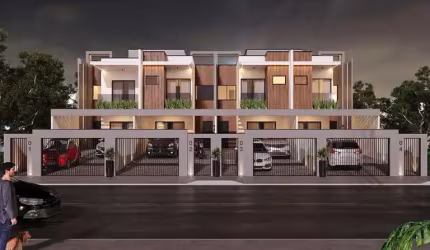 Casa para Venda em Joinville, Atiradores, 3 dormitórios, 3 suítes, 3 banheiros, 2 vagas