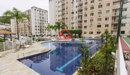 Apartamento com 2 quartos à venda na Avenida dos Mananciais, 1155, Taquara, Rio de Janeiro, 55 m2 por R$ 239.000