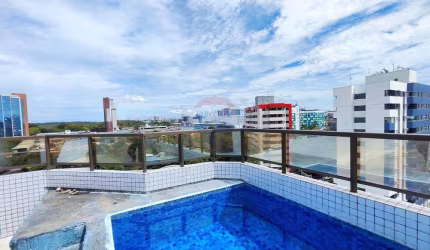 Cobertura Duplex com 311, 53m2, 4 quartos, sendo 3 suítes e 3 vagas de garagem soltas, No Vieiralves, Nossa Senhora das Graças.