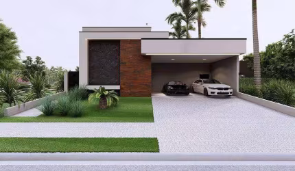 Casa à venda em Paulínia, Parque Brasil 500, com 4 suítes, com 265.22 m², Villa Lobos