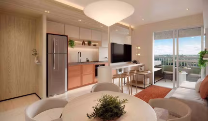 Apartamento à venda em Campinas, Parque Rural Fazenda Santa Cândida, com 2 quartos, com 57 m², Lazur