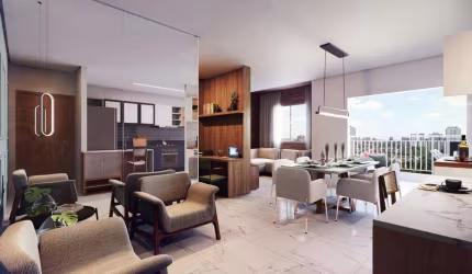 Apartamento à venda em Paulínia, Morumbi, com 3 quartos, com 97.06 m²,  Eco Vila Santa Margarida
