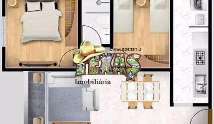 APARTAMENTO EM MOGI DAS CRUZES PARA VENDA EM OBRAS