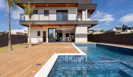 Casa em condomínio fechado com 3 quartos à venda na Rua Comendador Orlando Ceccon, 1111, Butiatumirim, Colombo, 394 m2 por R$ 2.990.000