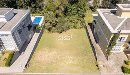Terreno em condomínio fechado à venda na Rua João Dembinski, 135, Campo Comprido, Curitiba, 1084 m2 por R$ 1.620.000