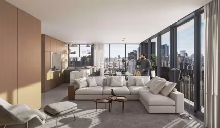 Apartamento com 1 quarto à venda na Avenida Vicente Machado, 1056, Batel, Curitiba, 54 m2 por R$ 850.000