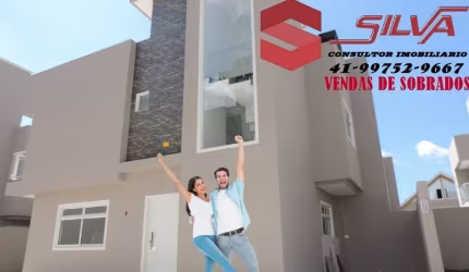 SOBRADO TRIPLEX  c/140m² - 03 Qtos sendo 01 Suíte  - Terraço Gourmet c/ Churrasqueira - Quintal - Bairro Alto - Curitiba