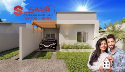 Casa  c/ 65m² - 03 Quartos sendo  01 Suíte -  Churrasqueira - Bairro  Uberaba - PR