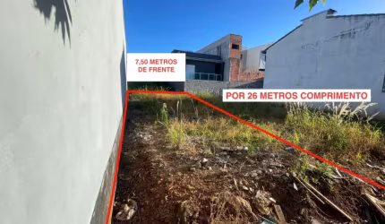 Terreno no Villa di césar à venda, 187 m² por R$ 270.000 - Jardim São Pedro cesar de sousa  - Mogi das Cruzes/SP