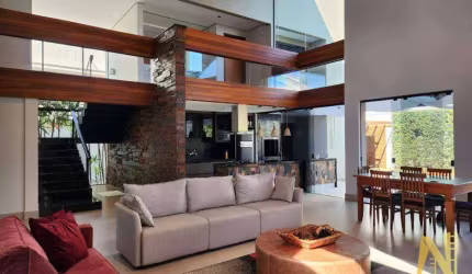 Casa com 4 dormitórios sendo 3 suítes à venda, 380 m² por R$ 3.995.000 - Condomínio Sun Lake Residence - Londrina/PR