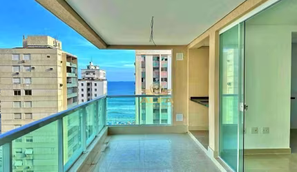 Apartamento com 3 dormitórios sendo 1 suíte  à venda - Lazer - Vista para o mar - Praia Pitangueiras - Guarujá/SP.