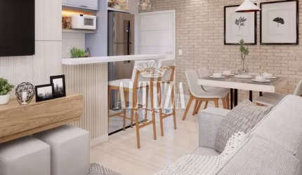 Apartamento com 1 quarto à venda no Alvinópolis, Atibaia , 46 m2 por R$ 443.555