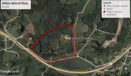 Terreno à venda na Rod. do Café, Km 125, São Caetano, Campo Largo por R$ 22.000.000