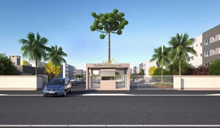 Apartamento com 2 quartos à venda na Rua Maria Joaquina Vaz, 721, Jardim Itaqui, Campo Largo por R$ 155.000