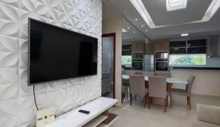 Apartamento 3/4 sendo duas suítes e varandão, nascente total *com 109,58m2*