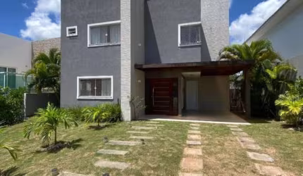 Casa super ampla, Com 4 Suites no Alphaville litoral norte 2.