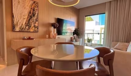 BAIXOU de R$ 580.000,00 por R$ 550.000,00 Belíssimo apartamento 2/4 sendo 01 suíte • finamente planejado • nascente total • Buraquinho • Lauro de Freitas-BA*