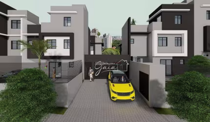 Sobrado com 3 dormitórios à venda, 113 m² por R$ 635.000,00 - Guabirotuba - Curitiba/PR