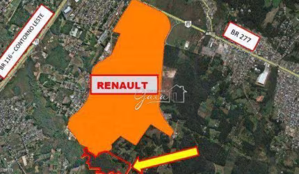 Área à venda, 268837 m² por R$ 16.000.000,00 - Roseira - São José dos Pinhais/PR
