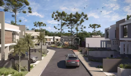 Sobrado com 3 dormitórios à venda, 112 m² por R$ 837.474,00 - Abranches - Curitiba/PR