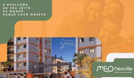 Apartamento Garden com 2 dormitórios à venda, 52 m² por R$ 525.256,00 - Cidade Industrial - Curitiba/PR