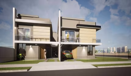 Sobrado com 2 dormitórios à venda, 67 m² por R$ 484.000,00 - Campo Comprido - Curitiba/PR