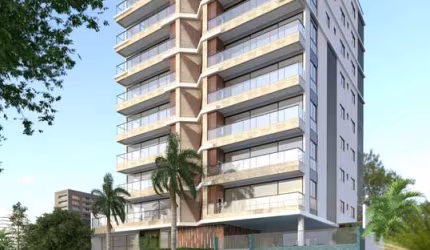 Apartamento de luxo à venda na Praia Brava, Itajaí-SC: 4 quartos, 4 suítes, 3 salas, 5 banheiros, 2 vagas - 319,80m². Em construção!