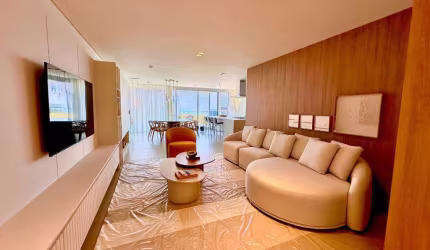 Imperdível: Apartamento de Luxo na Praia Brava, Itajaí-SC - 4 quartos, 4 suítes, 2 salas, 5 banheiros, 4 vagas, 210m² - Decorado, Mobiliado, Pronto para Morar!