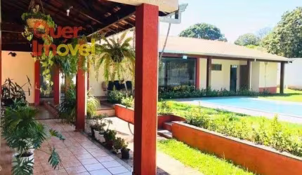 Chácara de Luxo no Condomínio Portal dos Ipês em Ribeirão Preto-SP  6 quartos, 4 suítes, 2 salas, 6 banheiros, 4 vagas de garagem  600m² Área  Condomínio Chácaras Internacional  Quer Imóvel Negócios I