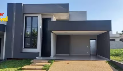 Luxuosa casa em condomínio à venda em Ribeirão Preto-SP, Reserva Imperial, 3 quartos, 3 suítes, 1 sala, 4 banheiros, 4 vagas.