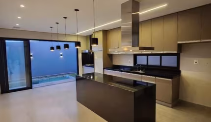 Residência de Alto Padrão no Condomínio Quinta dos Ventos em Ribeirão Preto-SP  3 quartos, 3 suítes, 2 salas, 5 banheiros, 2 vagas, 208m²  Quer Imóvel Negócios Imobiliários.