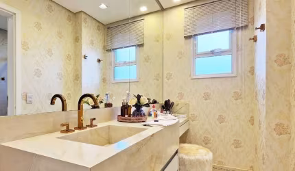 Apartamento de Luxo à Venda em Ribeirão Preto-SP - Condomínio Villas do Parque - 2 Quartos, 1 Suíte, 2 Salas, 2 Vagas - Quer Imóvel Negócios Imobiliários
