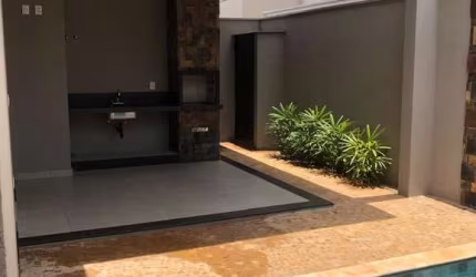 Espetacular casa em condomínio à venda em Ribeirão Preto-SP, Jardim Cybelli: 3 quartos, 3 suítes, 2 salas, 4 banheiros, 4 vagas, 164,63m²