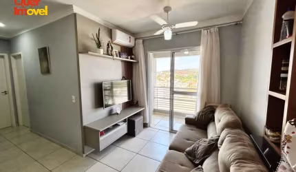 Apartamento à venda em Ribeirão Preto-SP, Residencial Palmares: 2 quartos, 1 suíte, 2 salas, 2 banheiros, 1 vaga, 61m².