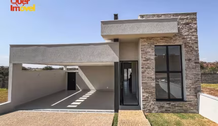 Casa de alto padrão no Condomínio Terras de Santa Martha em Ribeirão Preto-SP! 3 suítes, 137,27 m² e 4 vagas. Visite com a Quer Imóvel!