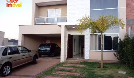 Imóvel  em Condomínio - Casa à Venda em Ribeirão Preto-SP - 3 Quartos, 3 Suítes, 2 Salas, 4 Banheiros, 4 Vagas - Jardim Valencia - 240m²