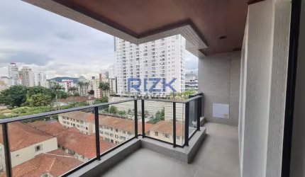 Apartamento novo, sem uso no Boquierão em Santos