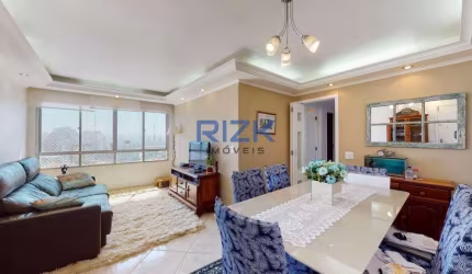 Apartamento com 3 dormitórios, transformado 2 dts.