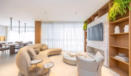 Duplex MOBILIADO NOVO 198m² Praça do Japão