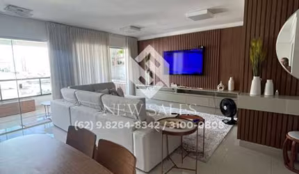PORTEIRA FECHADA! Apartamento de 113m² c/ 3 suítes - Setor Oeste