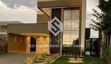 Casa de alto padrão com 312m², 3 suítes, piscina - Parqville Jacarandá