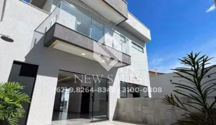 Lindo sobrado com 3 suítes plenas no Residencial Monte Cristo - Trindade