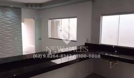Casa nova, 2 quartos 1 suíte - Residencial Campos Elísios