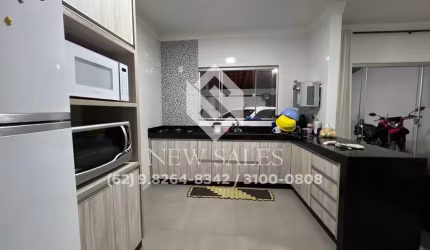 ENTRADA REDUZIDA, semi mobiliada, 2 quartos 1 suíte - Setor São Marcos