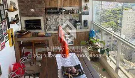 Apartamento 3 suítes plenas, 2 vagas - Setor Oeste
